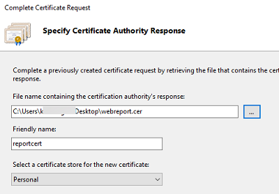 Установить SSL сертфикат в IIS на Windows Server