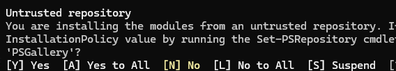 ошибка Untrusted repository в Windows