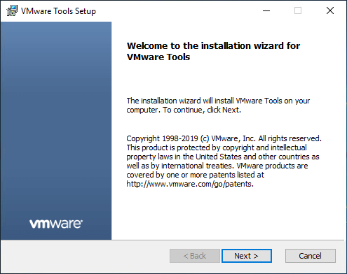 Установка VMware Tools на Windows Server