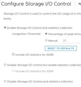 отключить storage io control в vmware esxi