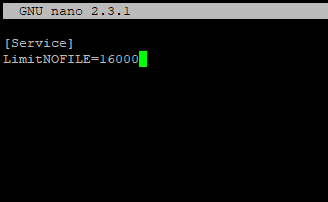 httpd изменить LimitNOFILE