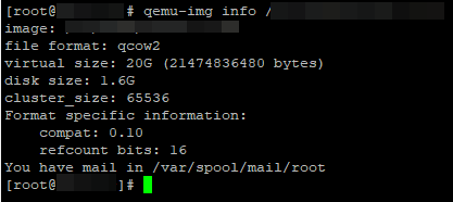 qemu-img информация о диске виртуальной машины