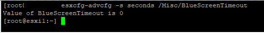 Автоперезагрузка ESXi после PSOD: параметр BlueScreenTimeout — иллюстрация 1