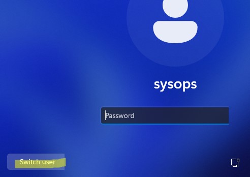 Скрыт список пользователей на экране блокировки windows