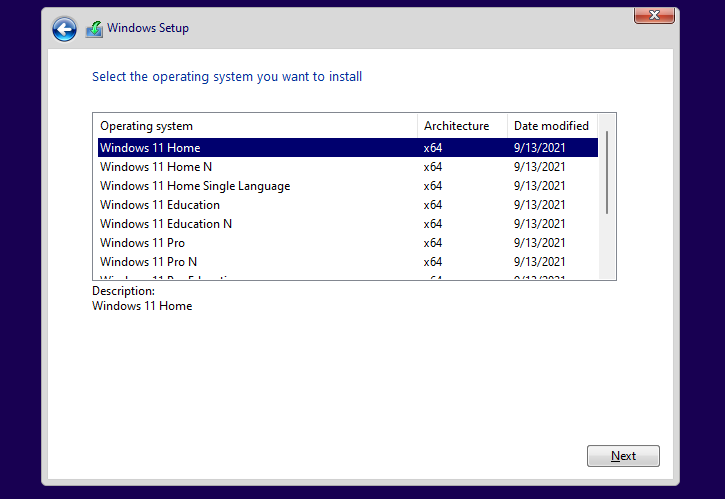 установка windows 11 по сети через pxe