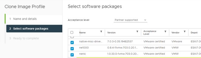 добавить драйвер в образ esxi через image builder