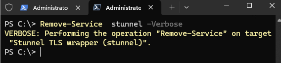 Командлет Remove-Service доступен в PowerShell Core 