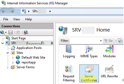 Сертификаты в IIS