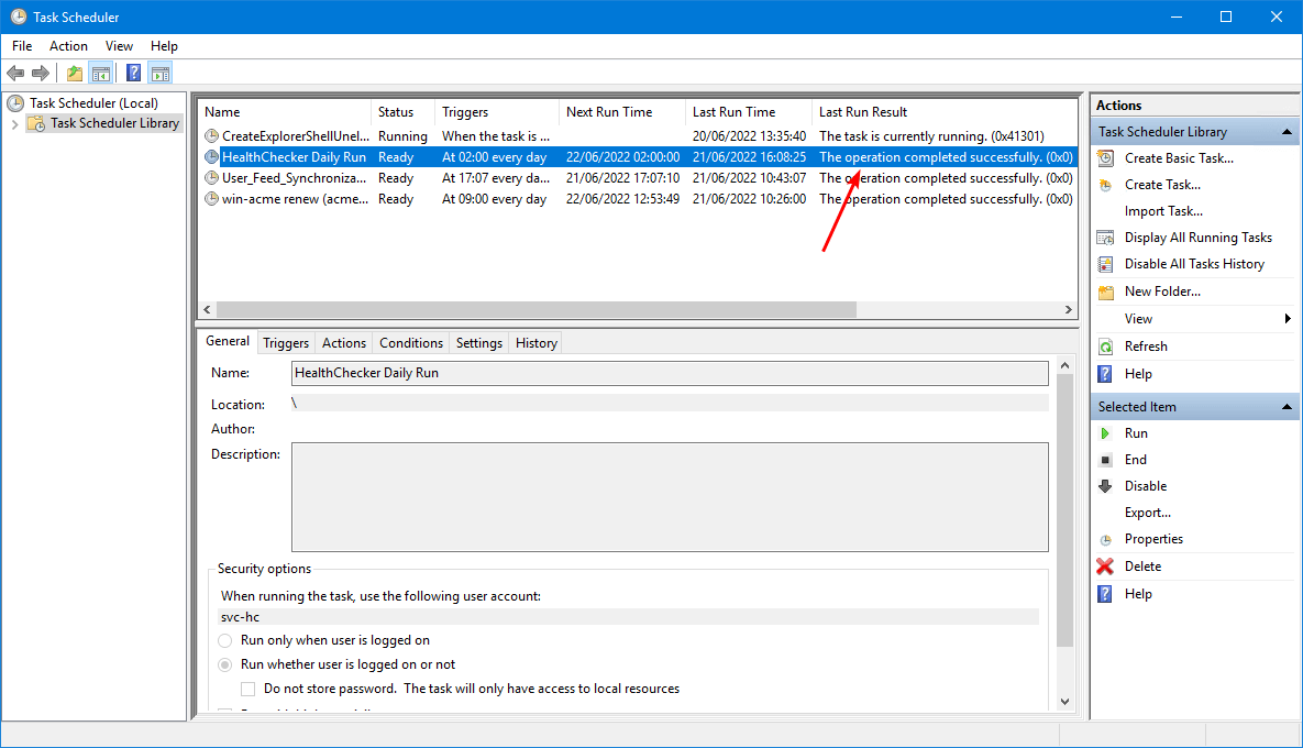 Создание задачи в планировщике Windows с помощью PowerShell 06