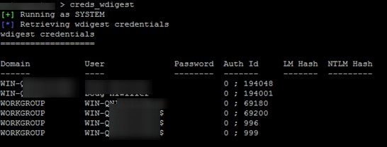 mimikatz creds_wdigest не работает в Windows 8.1 / 2012 R2 и выше