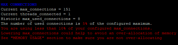 тюнинг mariadb с помощью Tuning-Primer.sh