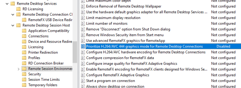 Временное переключение RDP на RDP Security Layer