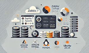Установка Zabbix 7 на Ubuntu 24.04 с Apache и MySQL