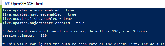 увеличить session.timeout в конфигурационном файле vCenter Server Appliance 