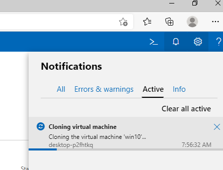 клонирование виртуальной машины hyper-v