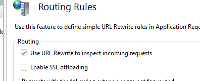 включить URL Rewrite в ферме IIS