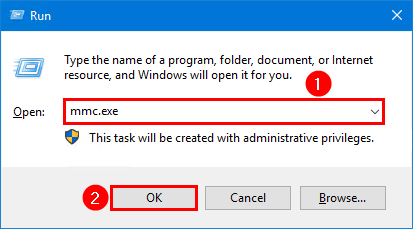 Консоль Microsoft Management Console