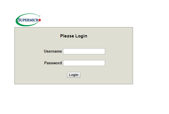 supermicro ipmi login page