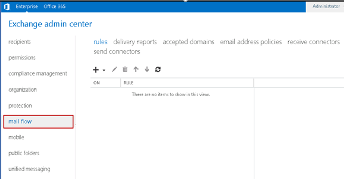 Mail flow - транспортные правила exchange