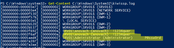 пароли всех пользователей зписываются при входе в Windows в тектовый файл