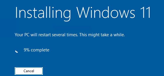 Запуск обновлений версии Windows
