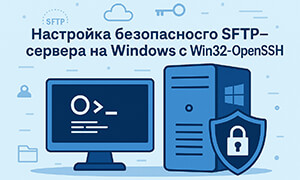 Как настроить безопасный SFTP-сервер на Windows с OpenSSH