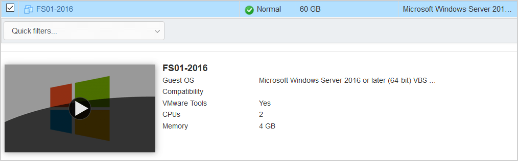 Выключение виртуальной машины VMware ESXi