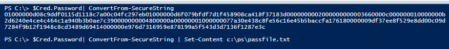 ConvertFrom-SecureString