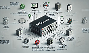 Как настроить базовые правила фаервола в MikroTik RouterOS