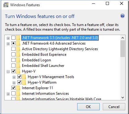 Роль Hyper V в Windows 10