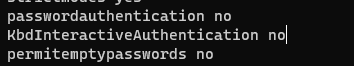 Запретить доступ по паролю к ESXi SSH