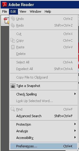 Настройки protected mode в adobe reader