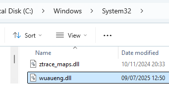 wuaueng.dll отсуствует файл