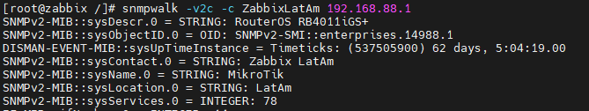 Настройка SNMP для мониторинга MikroTik в Zabbix
