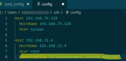 vscode ssh аутентфикация по ключу