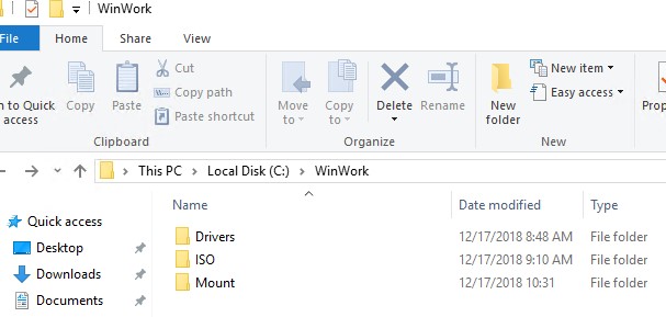 интеграция обновления в iso образ windows 10