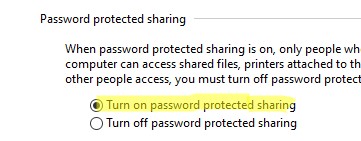 windows включить доступ к папкам по паролю