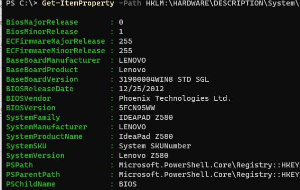 nayti-parametry bios/uefi хранятся в реестре
