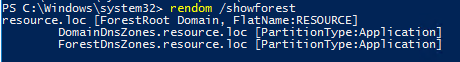 rendom /showforest