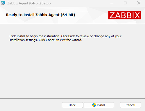 Установка Zabbix Agent на Windows Server