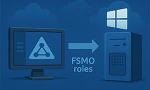 Как перенести роли FSMO в Active Directory