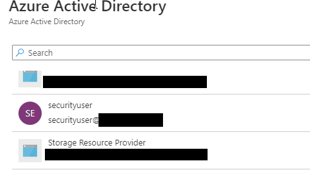 выберите пользователя azure, которого назначить администратором
