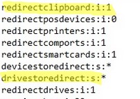 опция redirectclipboard в rdp файле
