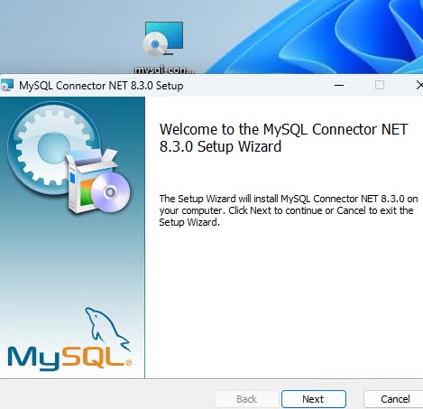 Установить mysql коннектор в windows
