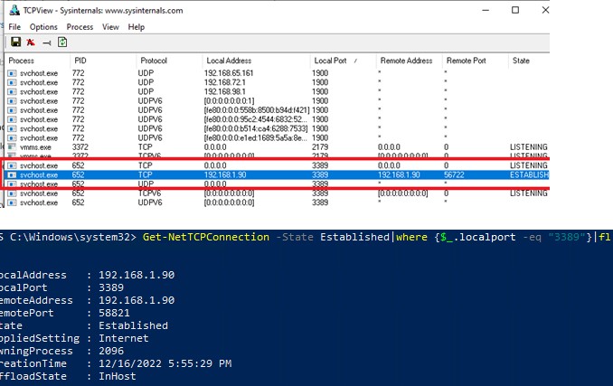 проброс rdp порт 3389 через ssh туннель