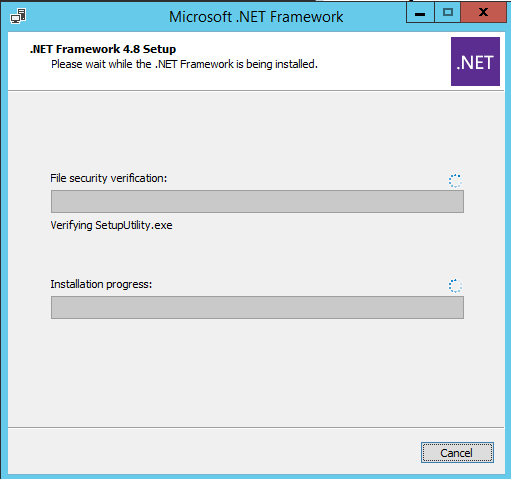 офлайн установка .NET Framework 4.8