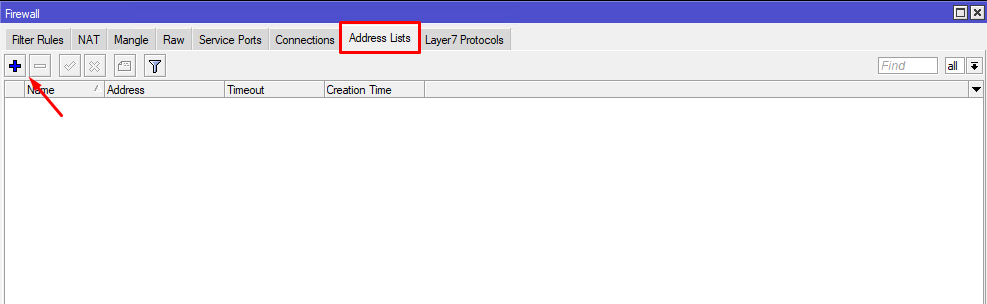Address Lists в MikroTik RouterOS