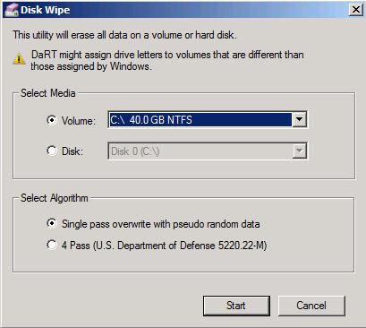 Disk Wipe - надежное удаление данных