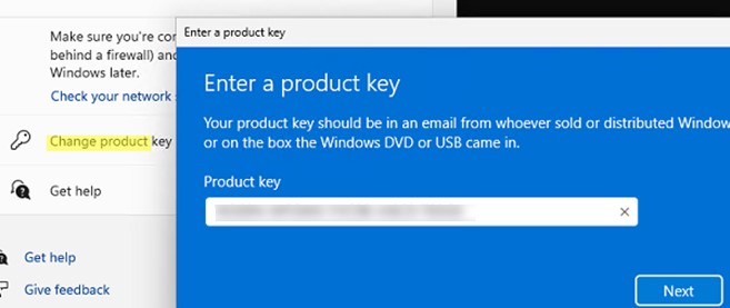 changepk.exe изменить ключ продукта windows