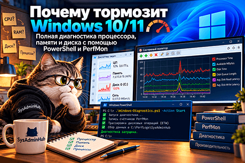 Почему тормозит Windows 10/11: полная диагностика процессора, памяти и диска